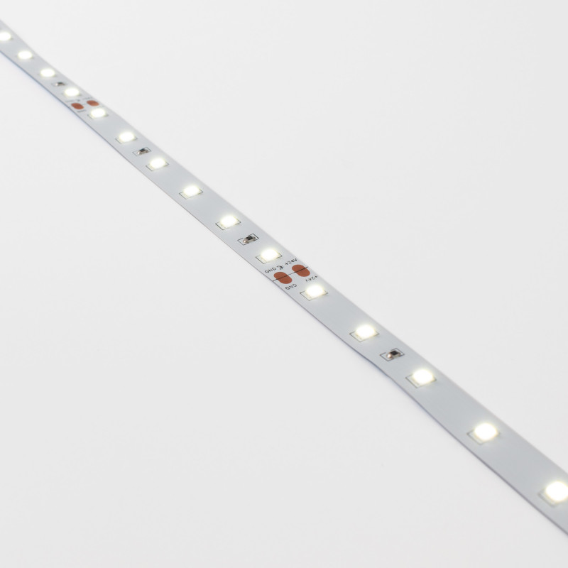 Λωρίδα LED 24V DC - 12W/m - Μονόχρωμη - 10mm - IP20 - 5 μέτρα - SMD2835 60ch/m