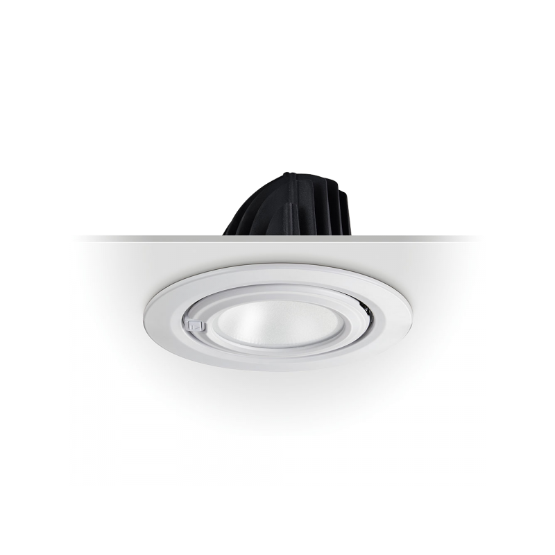 42W COB LED Downlight - CRI90 - Bridgelux chip - Lifud driver - IP20 - Cutout Ø 215mm