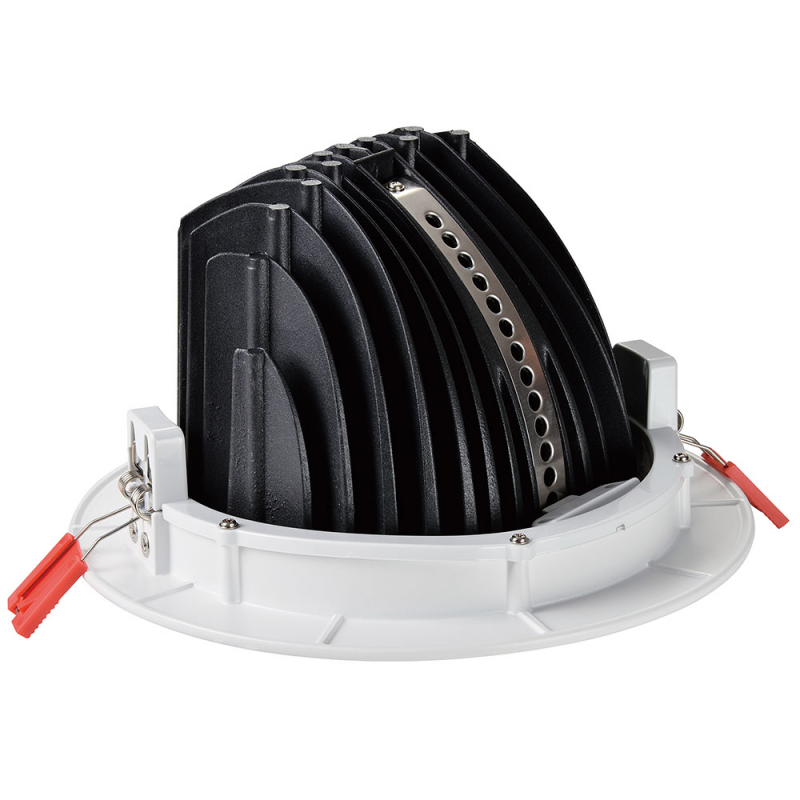 42W COB LED Downlight - CRI90 - Bridgelux chip - Lifud driver - IP20 - Cutout Ø 215mm