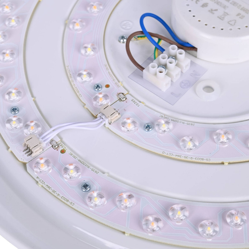 Round LED ceiling light - 30W CCT - Ø43cm - 2000lm - IP20