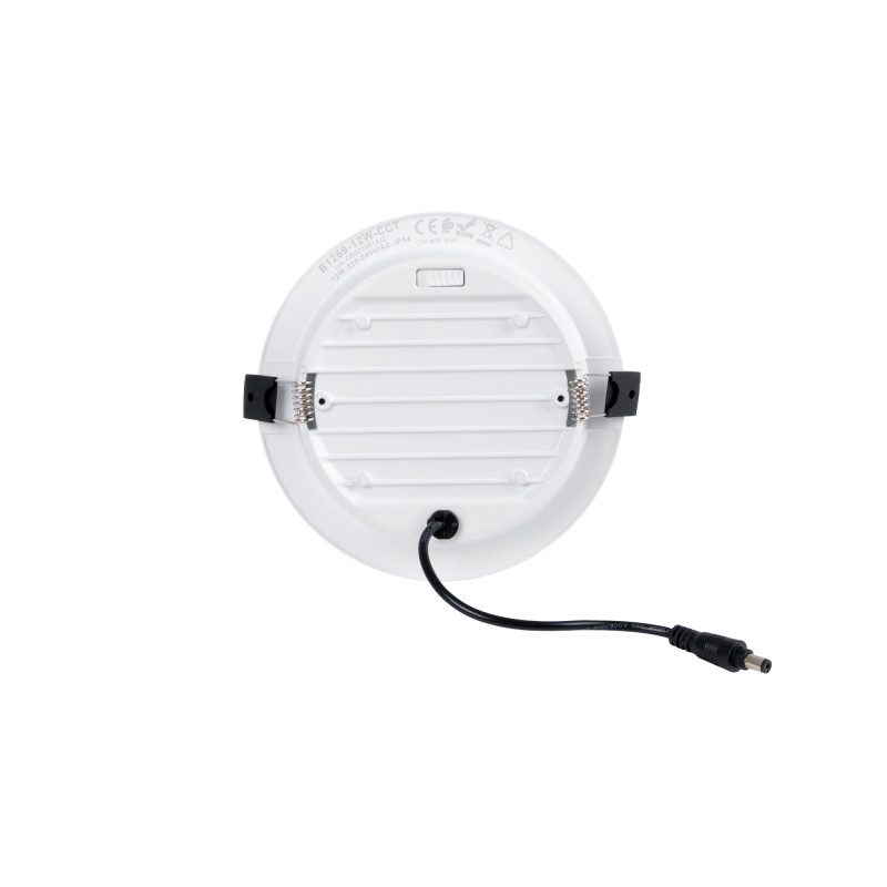 12W PRO Downlight - CCT - 148lm/W - IP54 - UGR19 - Cutout ø120mm