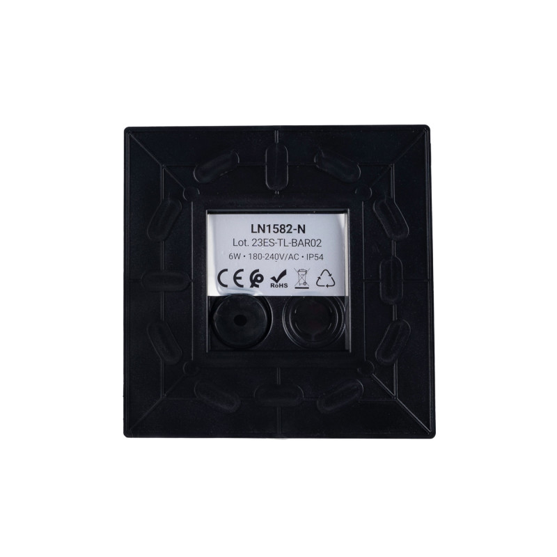 "Karen 4" outdoor square LED wall light - 6W - IP54