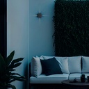 "Karen 4" outdoor square LED wall light - 6W - IP54