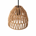 Woven paper pendant lamp "Rems" - E27
