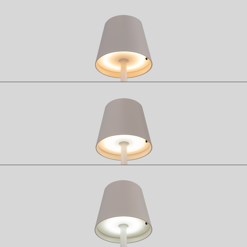 Portable LED CCT table lamp "Laura"- 1,5W - Touch - Dimmable intensity