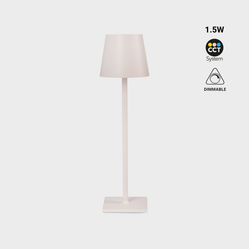 Portable LED CCT table lamp "Laura"- 1,5W - Touch - Dimmable intensity