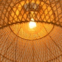 Wicker pendant lamp "Samoa".