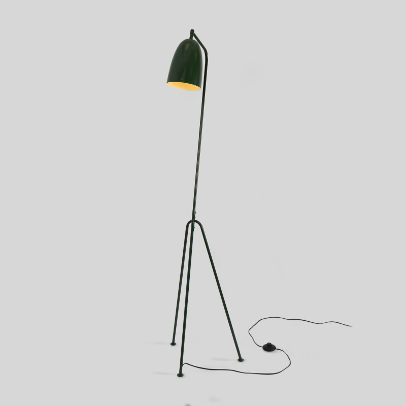 Design floor lamp "Shoppen"