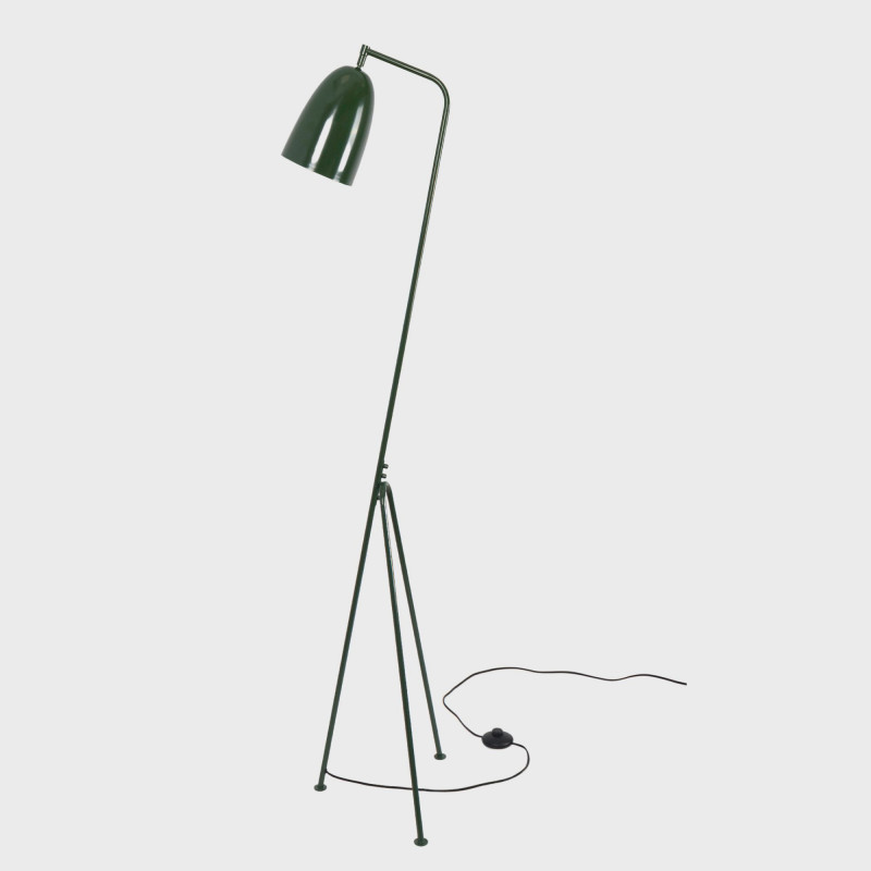 Design floor lamp "Shoppen"