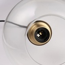 Glass pendant light "Cleire" - E27