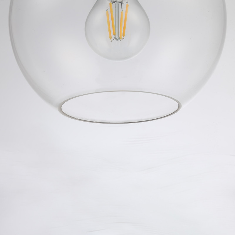 Glass pendant light "Cleire" - E27