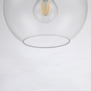 Glass pendant light "Cleire" - E27