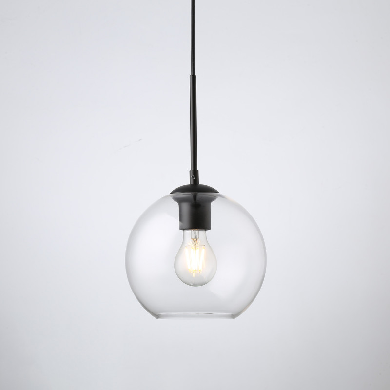 Glass pendant light "Cleire" - E27