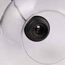 Glass pendant light "Cleire" - E27