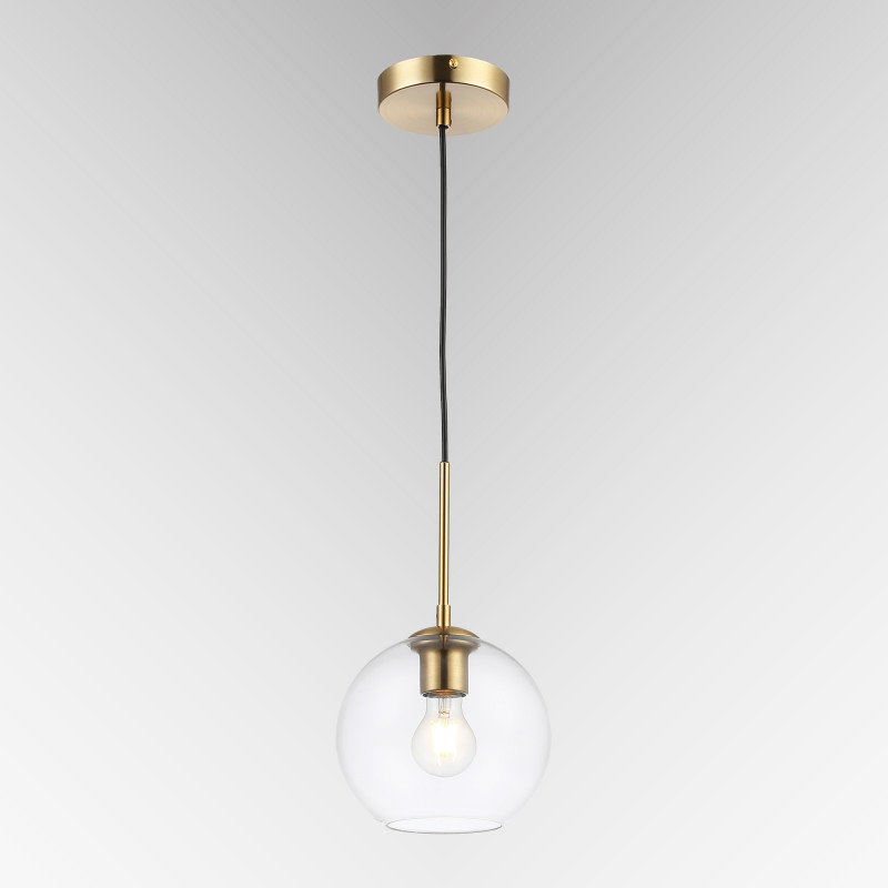 Glass pendant light "Cleire" - E27