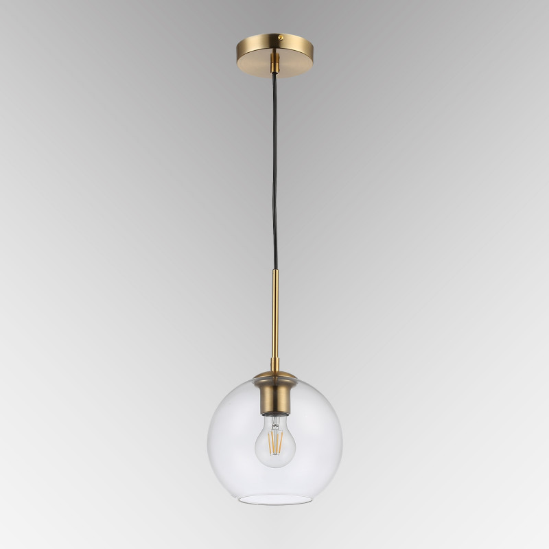 Glass pendant light "Cleire" - E27