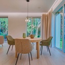 Glass pendant light "Cleire" - E27