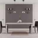 Glass pendant light "Cleire" - E27