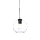 Glass pendant light "Cleire" - E27
