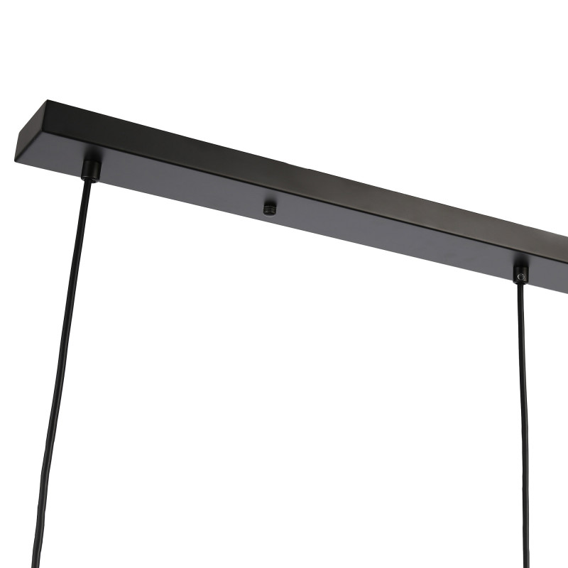 Triple glass pendant light "Merce" - 3 x E27