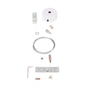 Suspension kit for magnetic rail