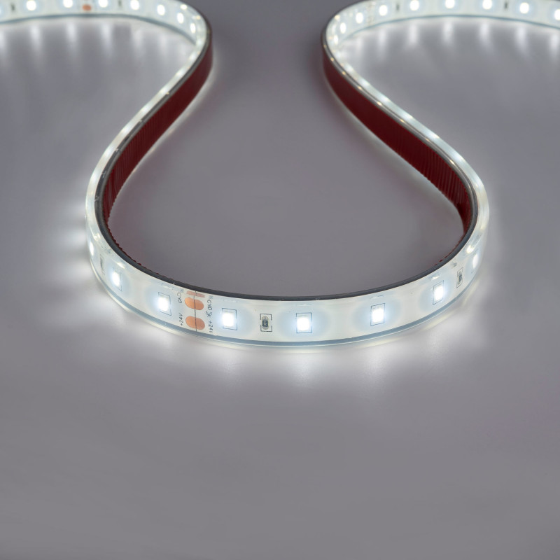 24V DC LED Strip - 12W/m - Single Color - 12mm - IP67 - 5 meters - SMD2835 60LED/m