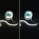 24V DC COB LED Strip - CCT - 14W/m - 10mm - IP20 - 5 meters roll - Cut every 26mm