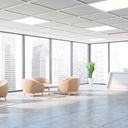 Pack x 6 Recessed Backlight LED panel - 60x60cm - 4860lm - Philips driver - 36W - UGR22 - IP40