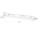 Ultra slim waterproof power supply 24V DC - 100W - IP66