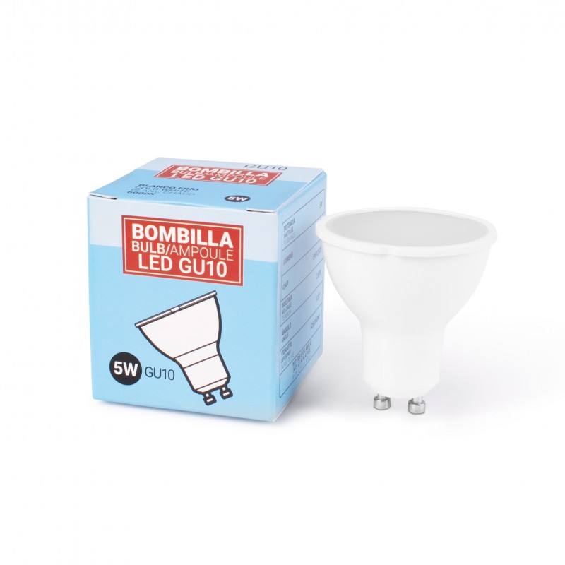 Pack x 10 - GU10 LED Bulb 5W