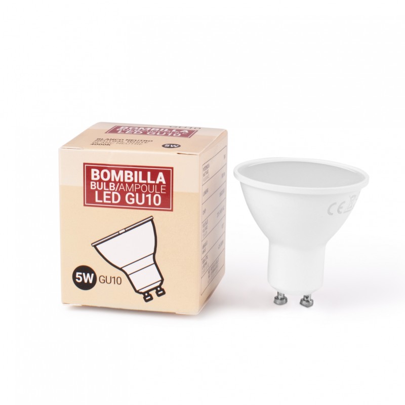 Pack x 10 - GU10 LED Bulb 5W