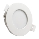 Pack x 3 - Waterproof recessed LED downlight CCT - 7W - IP44 - Cut Ø 68-75mm