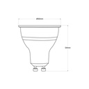 GU10 LED Bulb - 3,5W - CCT - Fumagalli