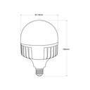 LED bulb E27 high power -50W - Fumagalli - ø118mm