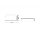 LED Strip Controller 2 in 1- Single colour - Dual white - 12/24V DC - 2.4G - WiFi - MiBoxer - FUT035W+