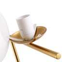 Floor lamp crystal ball "Anni" - E27 - Ø 22cm