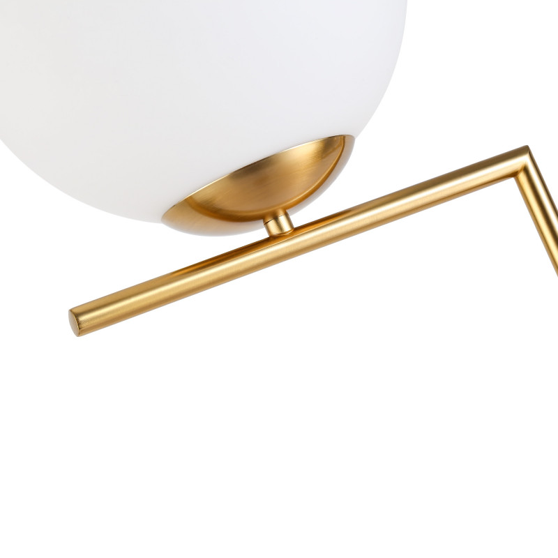 Floor lamp crystal ball "Anni" - E27 - Ø 22cm