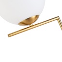 Floor lamp crystal ball "Anni" - E27 - Ø 22cm