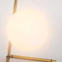 Sphere table lamp "Ripper"