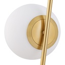 Sphere table lamp "Ripper"