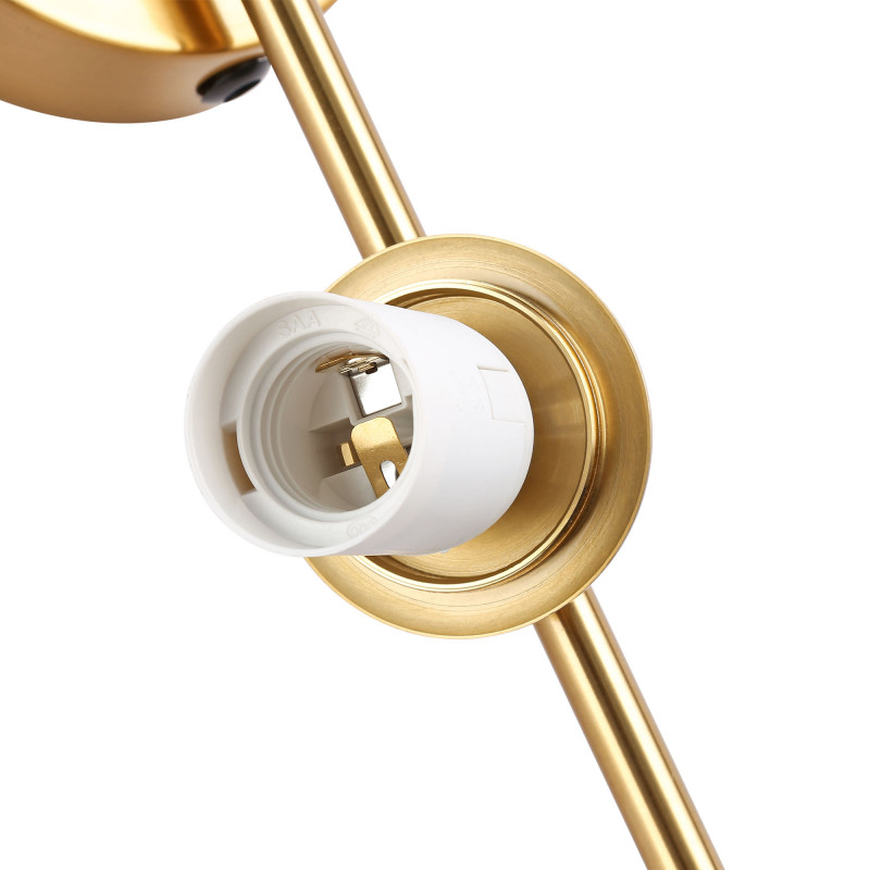 "Double" Sphere wall sconce