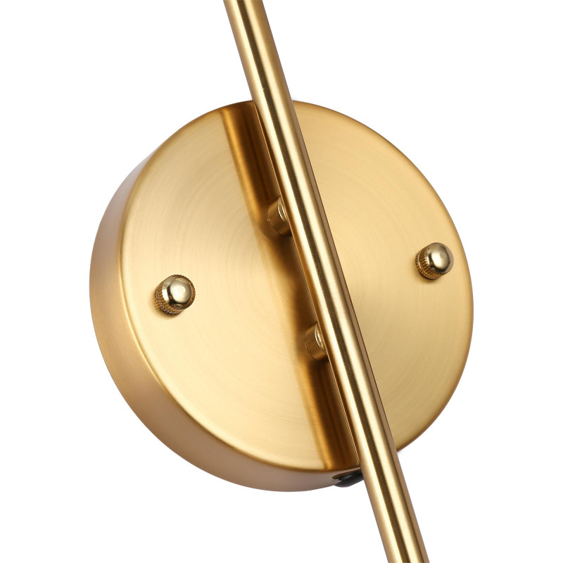 "Double" Sphere wall sconce