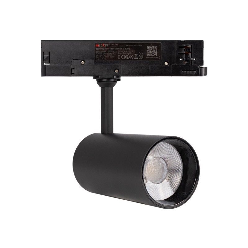 RGB + CCT three-phase LED track spotlight - 30W - Mi Light