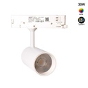 RGB + CCT three-phase LED track spotlight - 30W - Mi Light