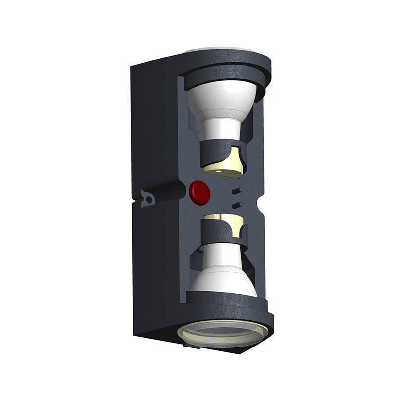 LED wall light up & down FUMAGALLI MARTA GU10 3.5W
