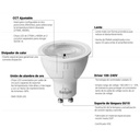 LED wall light up & down FUMAGALLI MARTA GU10 3.5W