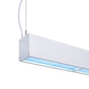 Linear pendant luminaire "Blue Skylight" SMART - CCT - Sky effect - 48W - UGR16