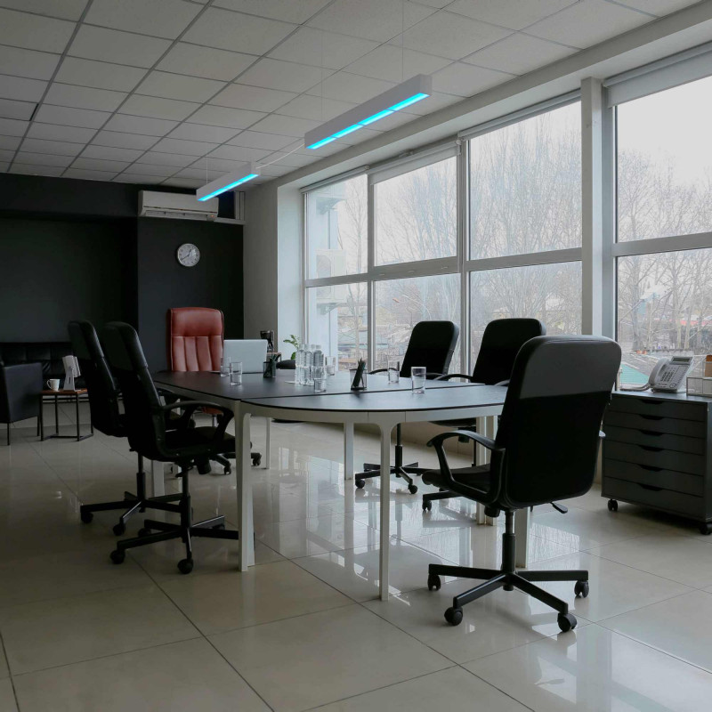 Linear pendant luminaire "Blue Skylight" SMART - CCT - Sky effect - 48W - UGR16