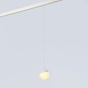 LED Sphere pendant lamp for 48V magnetic track - 6W - 2700K - CRI90 - Golden