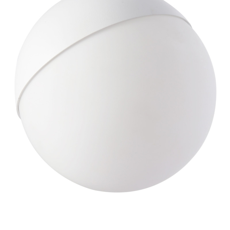 LED Sphere pendant lamp for 48V magnetic track - 6W - 2700K - CRI90 - Golden